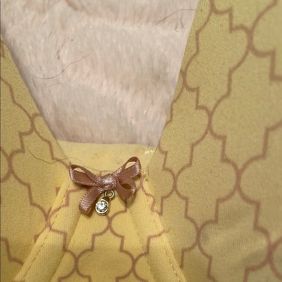 Soma Embraceable Bra 34DD & 2 Pairs Lace Hipster Panties Yellow - Picture 7 of 7